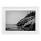 Stupell Industries Steep Ocean Cliff Side Framed Print Under Glass, design by James Rodewald